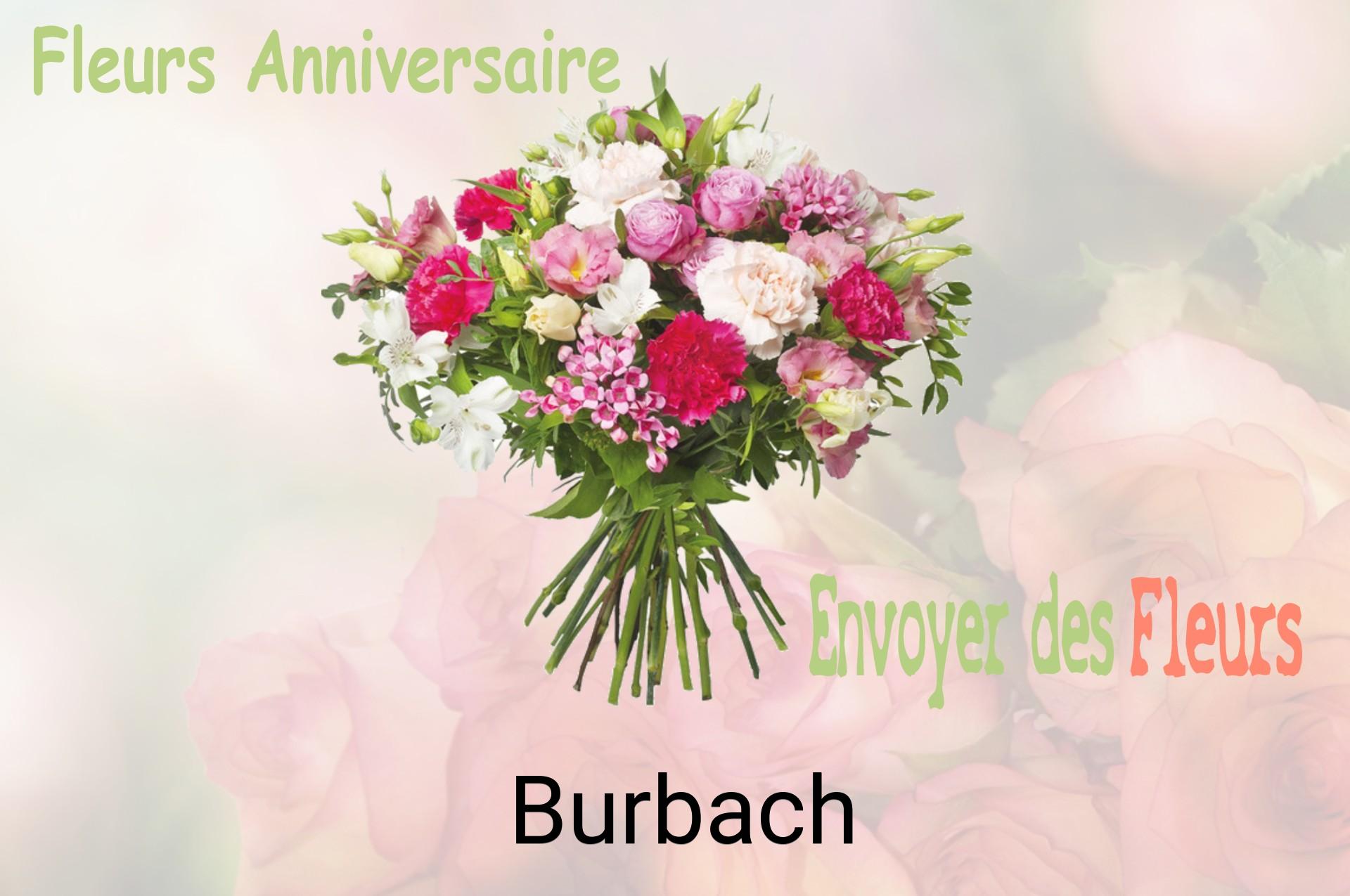 Bouquet de fleurs d’anniversaire livré à Burbach